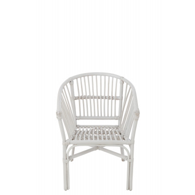 Siège enfant "Filou" en rotin blanc