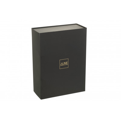 Boîte cadeau J-Line noire L