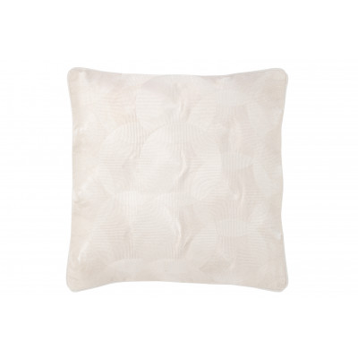 Coussin Milano en textile blanc