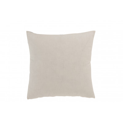 Coussin ligne Aztèque en coton bleu/blanc