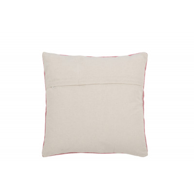 Coussin ethnique rose