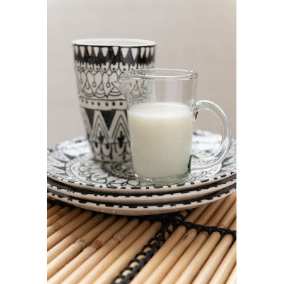 Carafe Ella en verre transparent - small