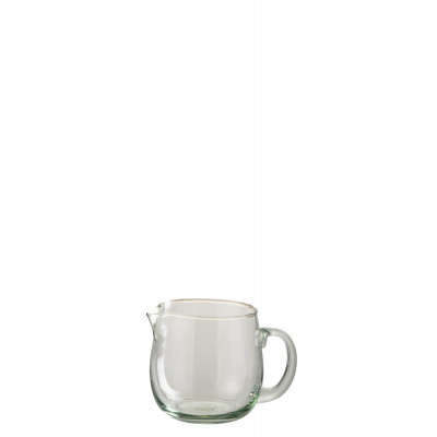 Carafe Ella en verre transparent - medium