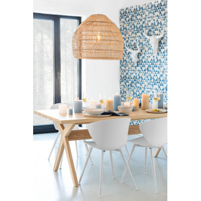 Bol blanc en céramique Noa - large