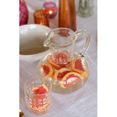 Carafe Boule en verre transparent