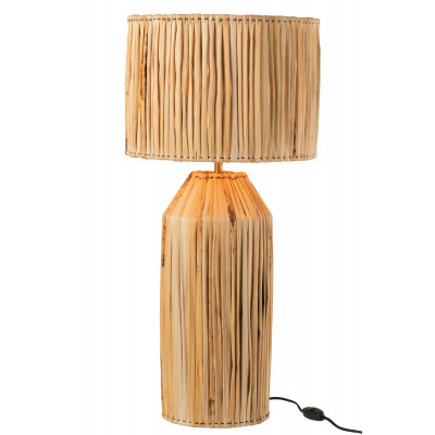 Lampe Hanna en feuilles de bananier naturelles