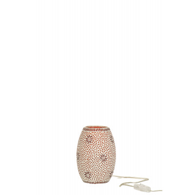 Lampe Bram en verre rouge, small