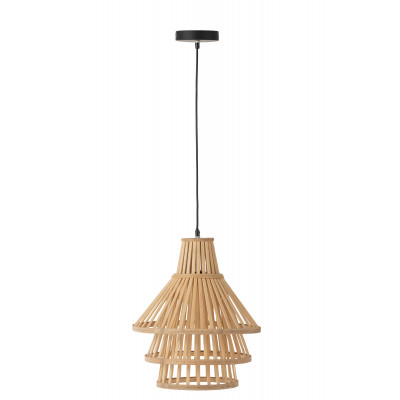 Suspension en bambou naturel - medium