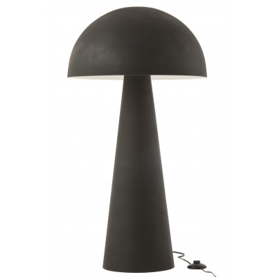 Lampe Champignon en métal noir mat - extra large