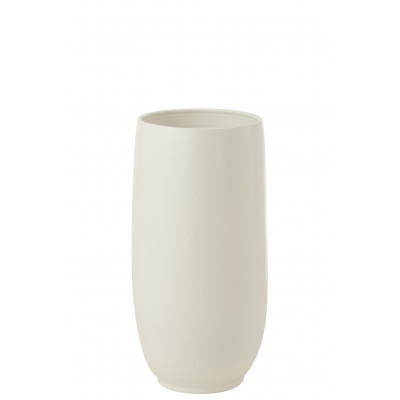 Vase Ying en céramique blanc - small