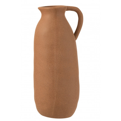 Vase Cruche en Céramique Rouille Grand