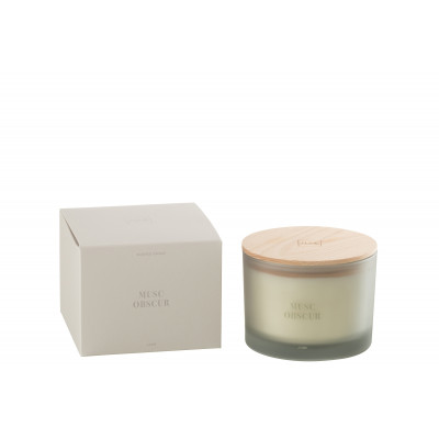 Bougie parfumée Accords Essentiels Musc Obscur - 28H