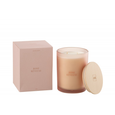 Bougie parfumée Accords Essentiels Rose Rêveuse - 52H