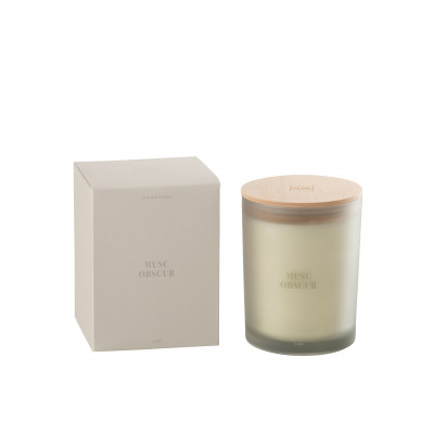 Bougie parfumée Accords Essentiels Musc Obscur - 52H