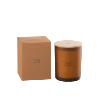 Bougie parfumée Accords Essentiels Ambre Intime - 52h