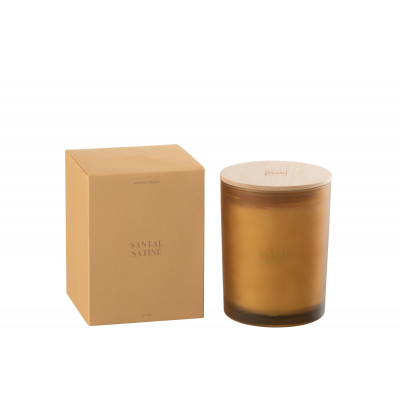 Bougie parfumée Accords Essentiels Santal Satiné - 52H