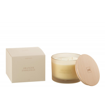 Bougie parfumée Accords Essentiels Oranger Ensoleillé - 28h