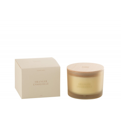 Bougie parfumée Accords Essentiels Oranger Ensoleillé - 28h