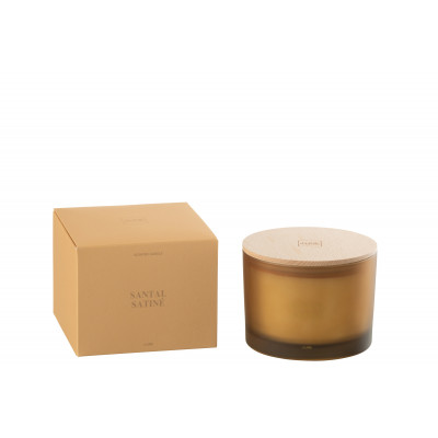 Bougie parfumée Accords Essentiels Santal Satiné - 28H