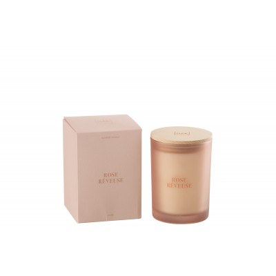 Bougie parfumée Accords Essentiels Rose Rêveuse - 38H