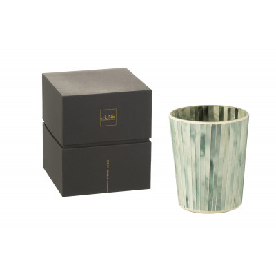 Bougie parfumée Noa Seaside Bliss bleu clair - Medium - 55 heures