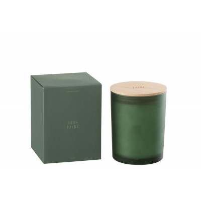 Bougie parfumée Accords Essentiels Bois Givré - 52H