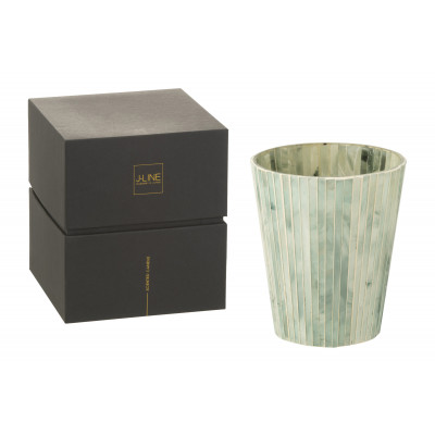 Bougie parfumée Noa "Seaside Bliss" bleu clair Large - 75 heures