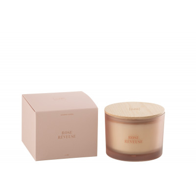Bougie parfumée Accords Essentiels Rose Rêveuse - 28H