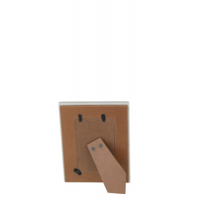 Cadre photo en marbre blanc - 10x15