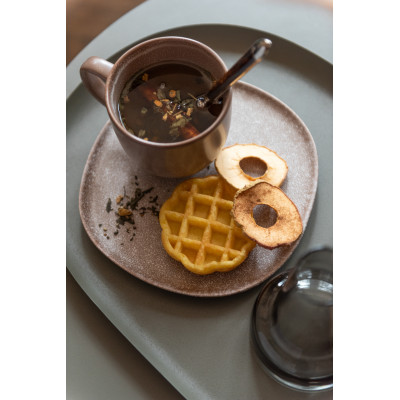 Tasse en céramique cognac Louise