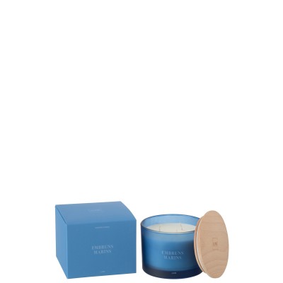 Bougie parfumée Accords Essentiels Embruns Marins-28H
