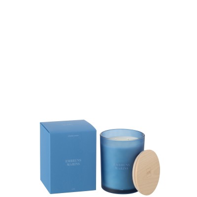 Bougie parfumée Accords Essentiels Embruns Marins-52H