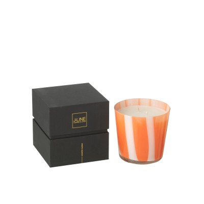 Bougie parfumée Noa Lines Orange -50 heures