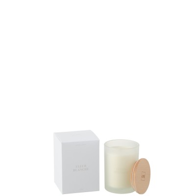 Bougie parfumée Accords Essentiels Fleur Blanche-38H