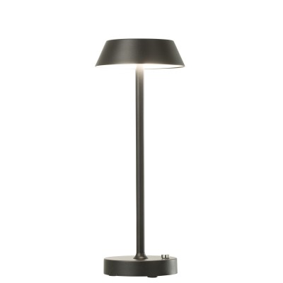 Lampe de table Noé en métal noir