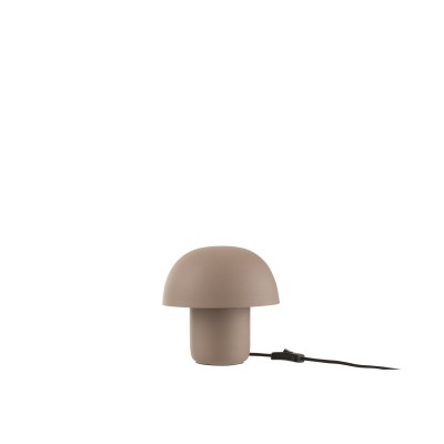Lampe de table en fer taupe petite taille