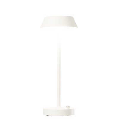 Lampe de table Noé en métal blanc