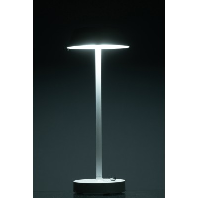 Lampe de table Noé en métal blanc