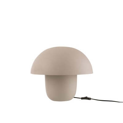 Lampe de table en fer Greige taille moyenne
