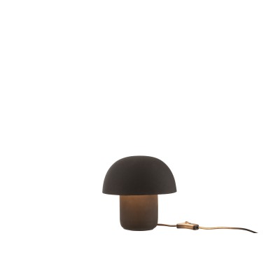 Lampe de table en fer noir petite taille
