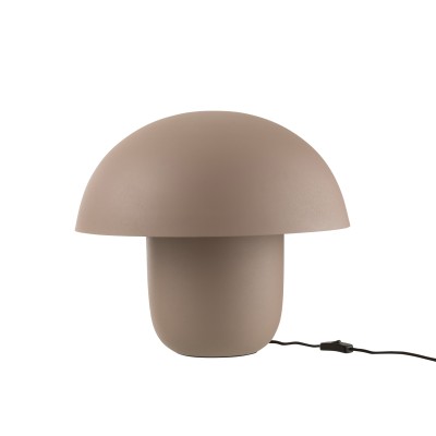 Lampe de table en fer taupe grande taille