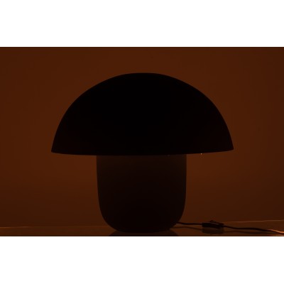 Lampe de table en fer noir grande taille