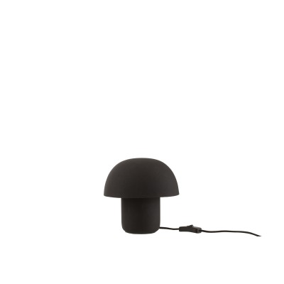 Lampe de table en fer noir petite taille