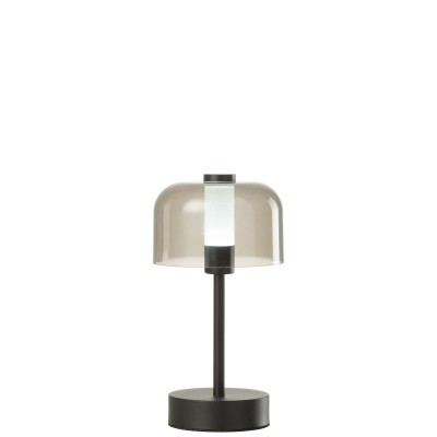 Lampe de table en métal noir Woa