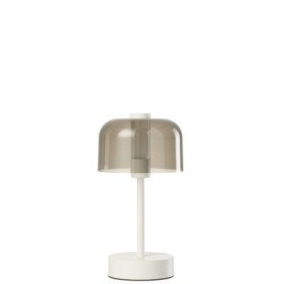 Lampe de table en métal blanc Woa