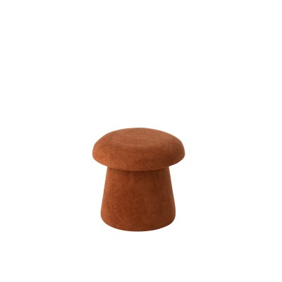 Tabouret champignon Mdf Terre Cuite - Small