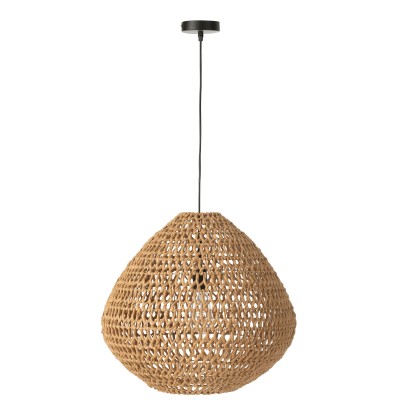 Suspension en métal tressé naturel