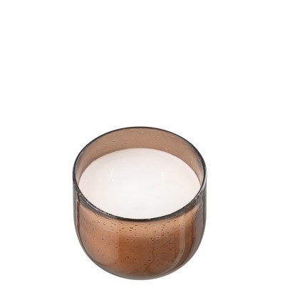 Bougie parfumée Li-Ly Land en cire brune petite-30H