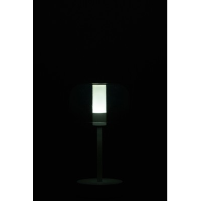 Lampe de table en métal blanc Woa