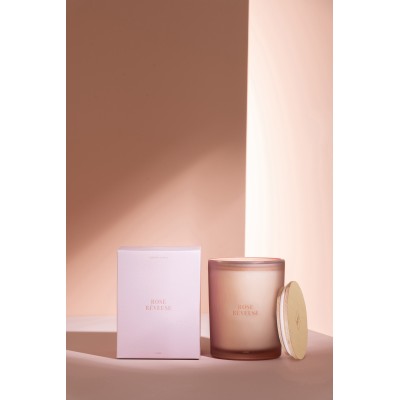 Bougie parfumée Accords Essentiels Rose Rêveuse - 52H